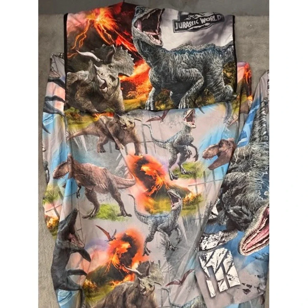 Jurassic World Fallen Kingdom Twin Sheets and Pillowcase Set Full Flat 2 Cases